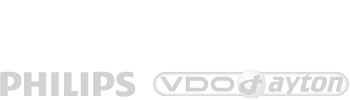 philips and vdo dayton logos